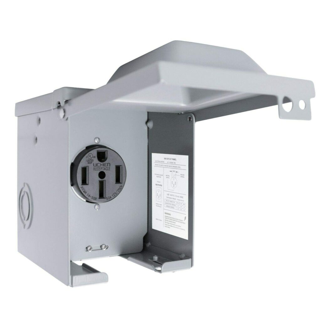 NEMA 14-50 240V outlet